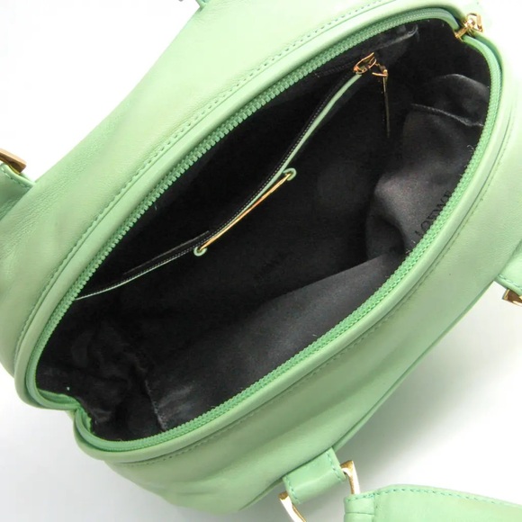 Loewe Leather Handbag Green - Picture 3 of 7